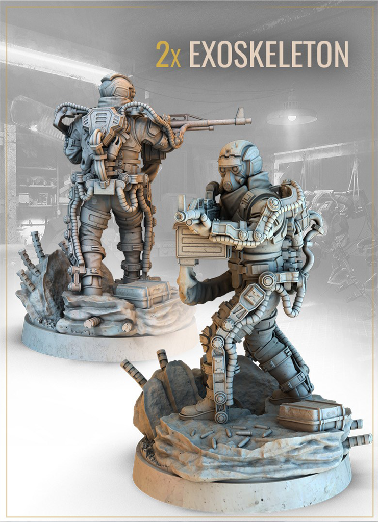 Awaken Realms S.T.A.L.K.E.R. The Board Game - Zone Threats Miniature Pack Obrázek