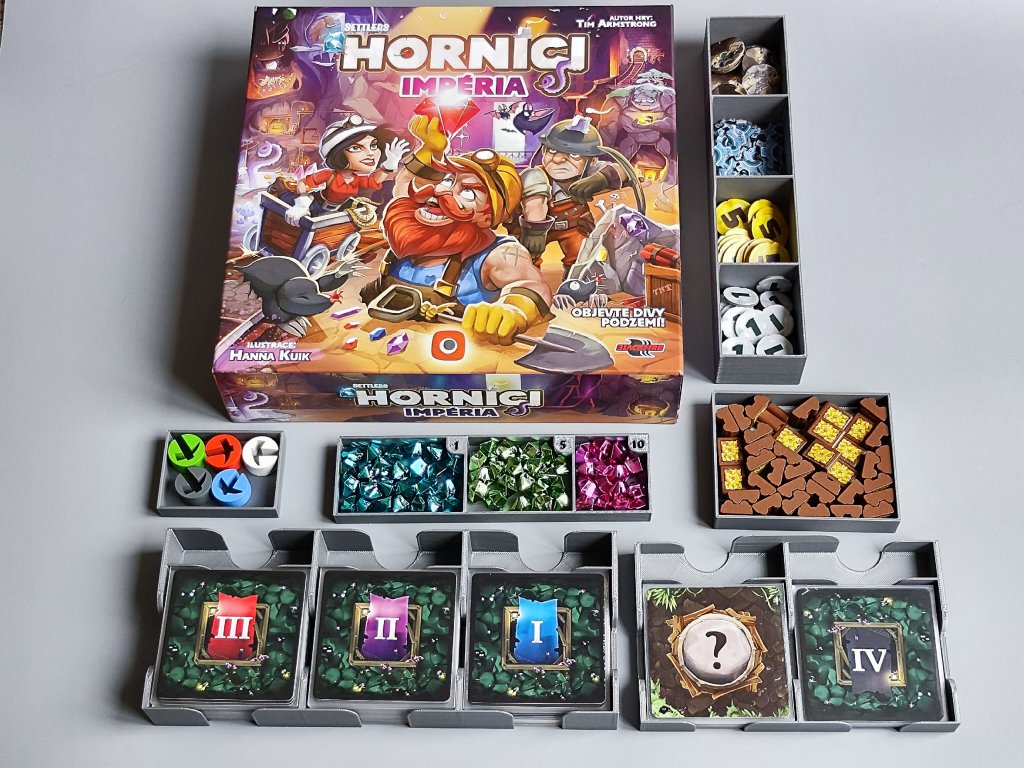 inserty.cz Horníci impéria + promo - Inlay (černý)