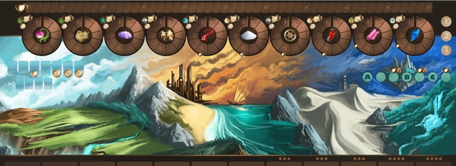 Red Raven Games City of Iron: 2nd Edition Obrázek