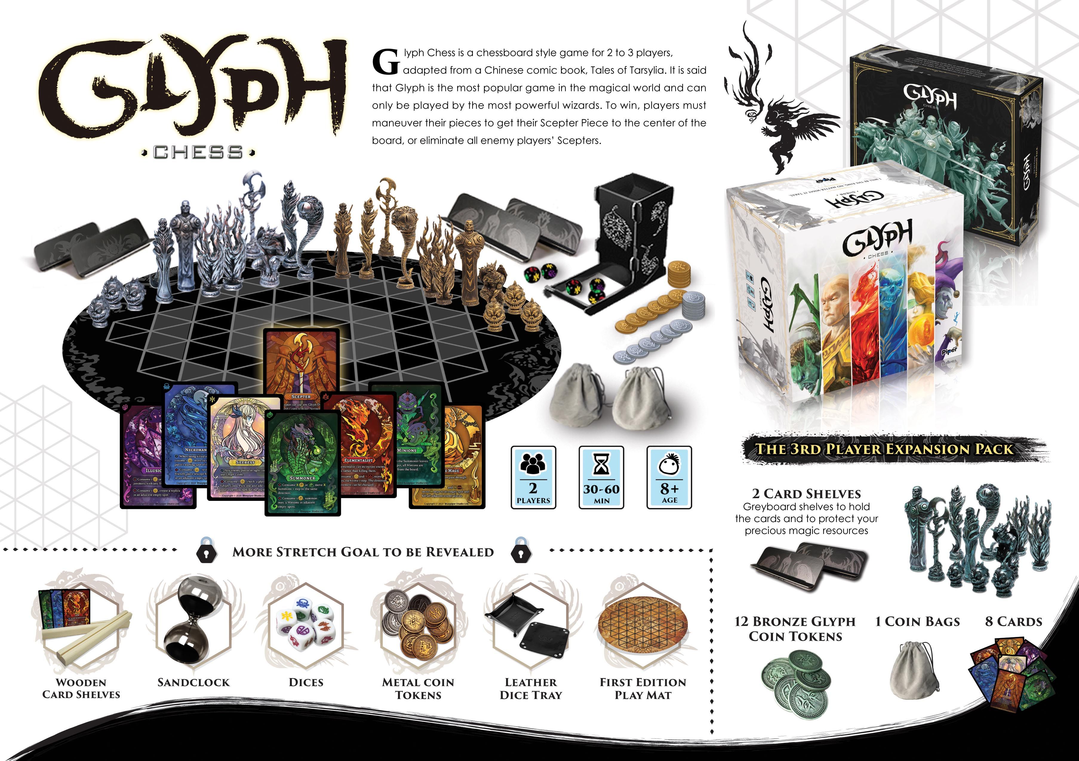 BluePiper Studio Glyph Chess: The 3rd Player Expansion Pack Obrázek