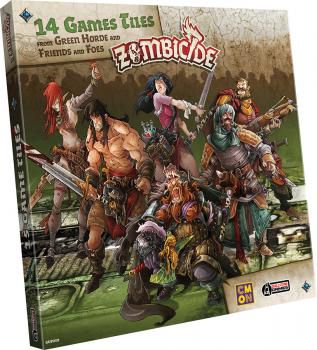 Cool Mini Or Not Zombicide: Green Horde - Extra Tiles Zombicide: Black Pleague - Extra Tiles