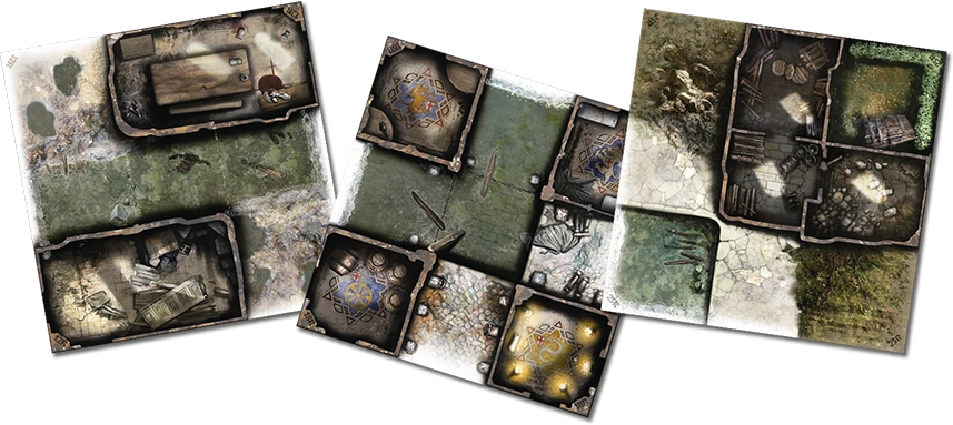 Cool Mini Or Not Zombicide: Green Horde - Extra Tiles Obrázek