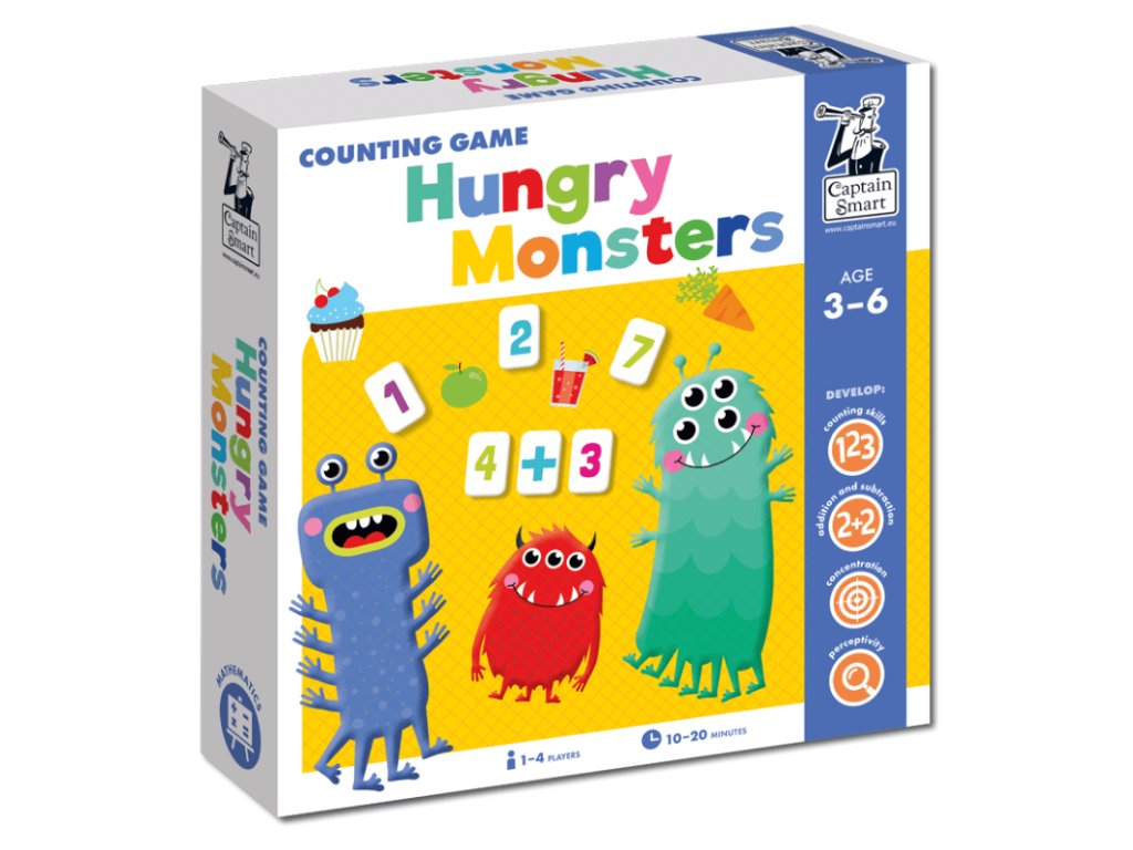 4bambini Captain Smart - Hladové příšerky Obrázek