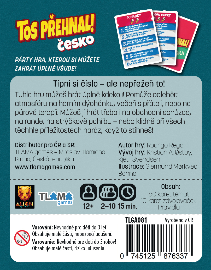 TLAMA games Tos přehnal! - Česko Obrázek