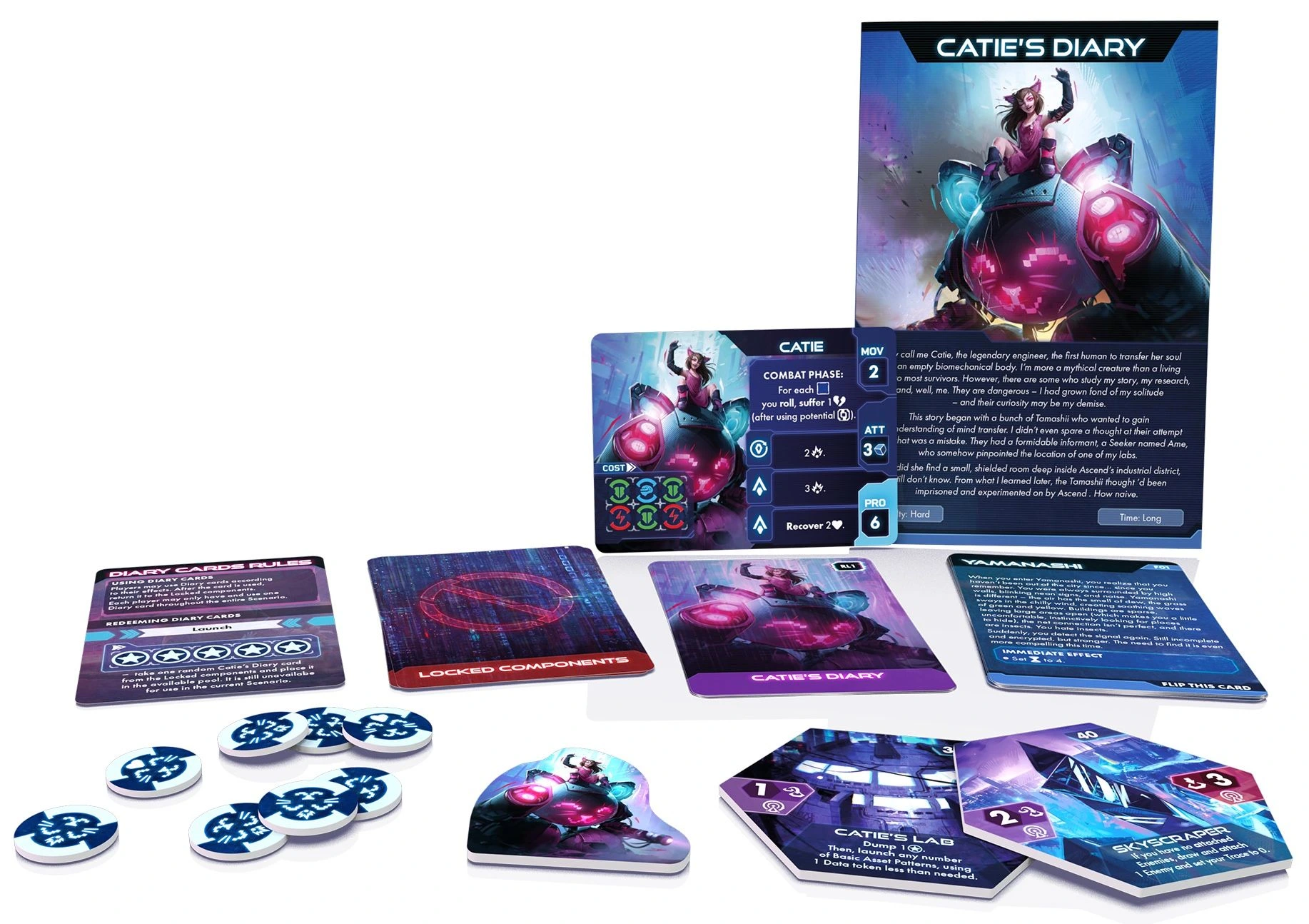 Awaken Realms Lite Tamashii: Chronicle of Ascend – Catie's Diary Obrázek