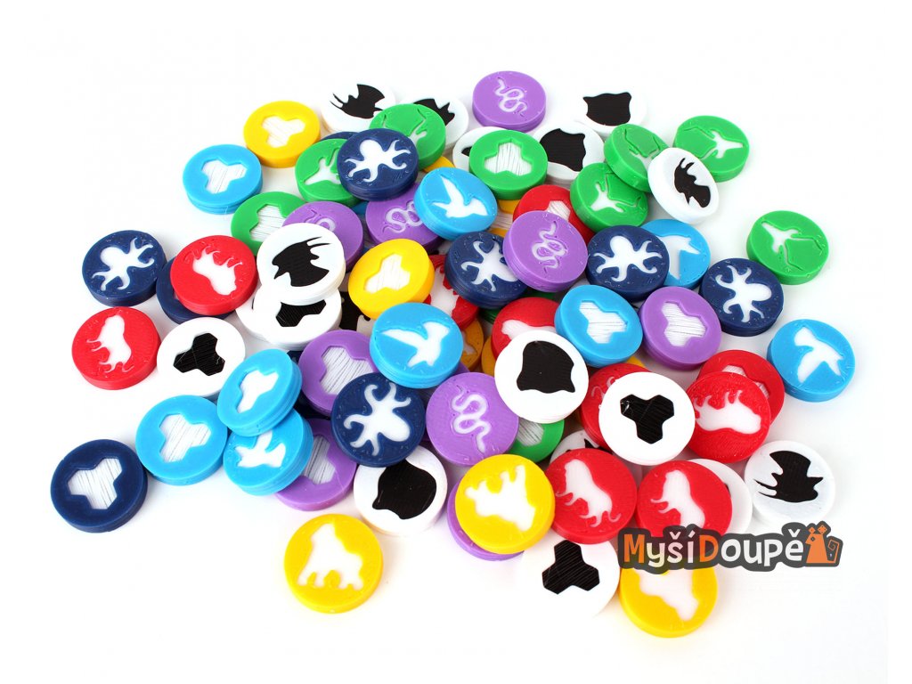 Myší Doupě Archa Nova: Vodní světy - Zvířata Žetony Obrázek