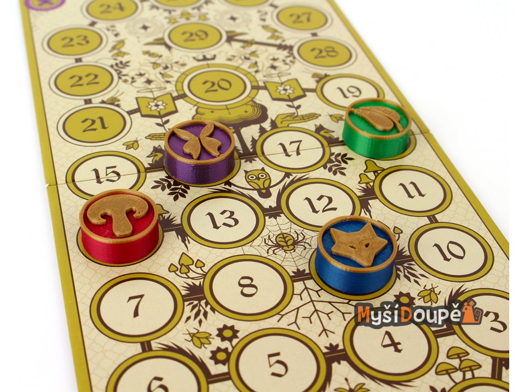 Myší Doupě Codex Naturalis - Insert + žetony Obrázek