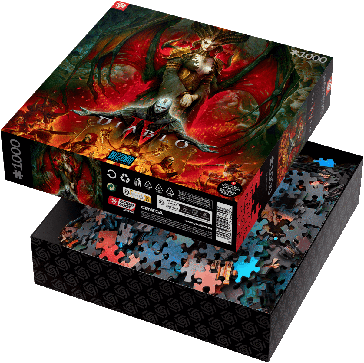 Gaming Good Loot Puzzle Diablo IV Lilith Composition Puzzles 1000 ks Obrázek