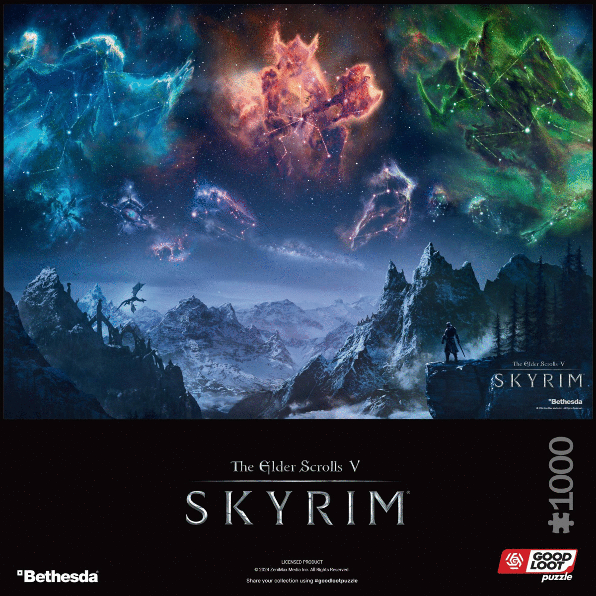 Gaming Good Loot Puzzle The Elder Scrolls V Skyrim Puzzles 1000 ks