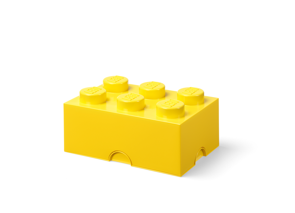 Levně LEGO Storage LEGO úložný box 6 Barva: Žlutá