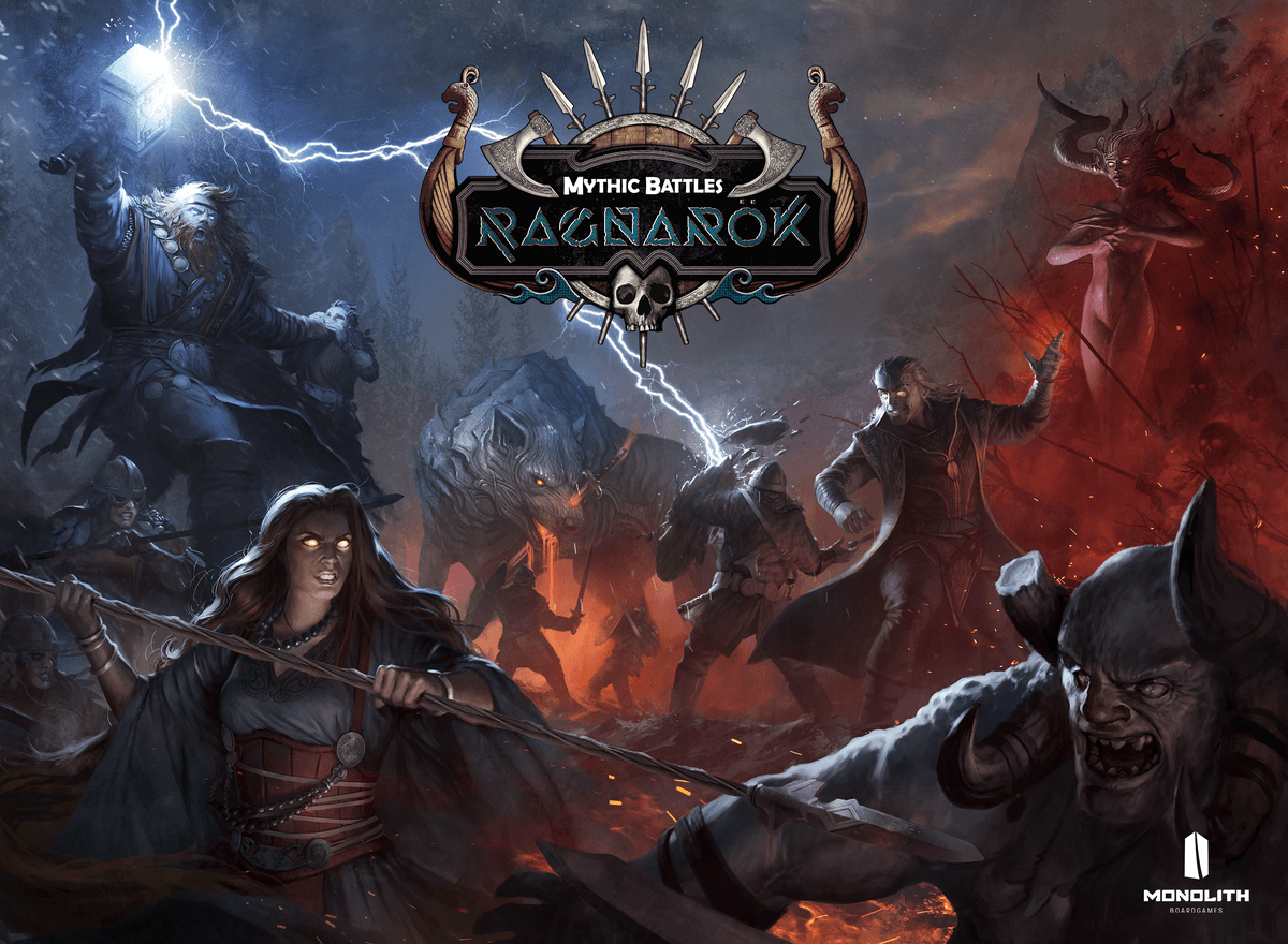Levně Monolith Edition Poškozené - Mythic Battles: Ragnarök (All Stretch Goals included) - EN/FR