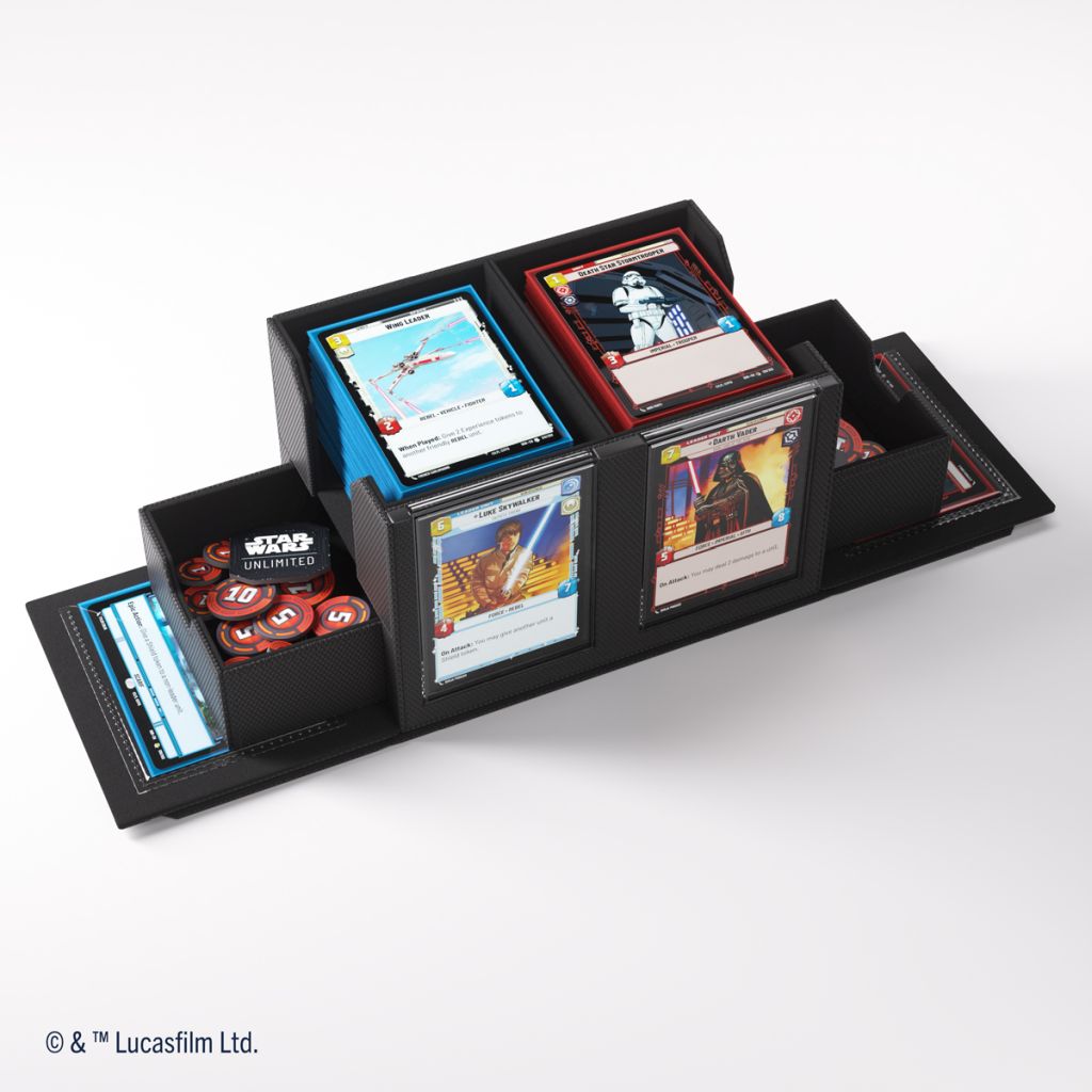 Gamegenic - Star Wars: Unlimited Double Deck Pod - Black Obrázek