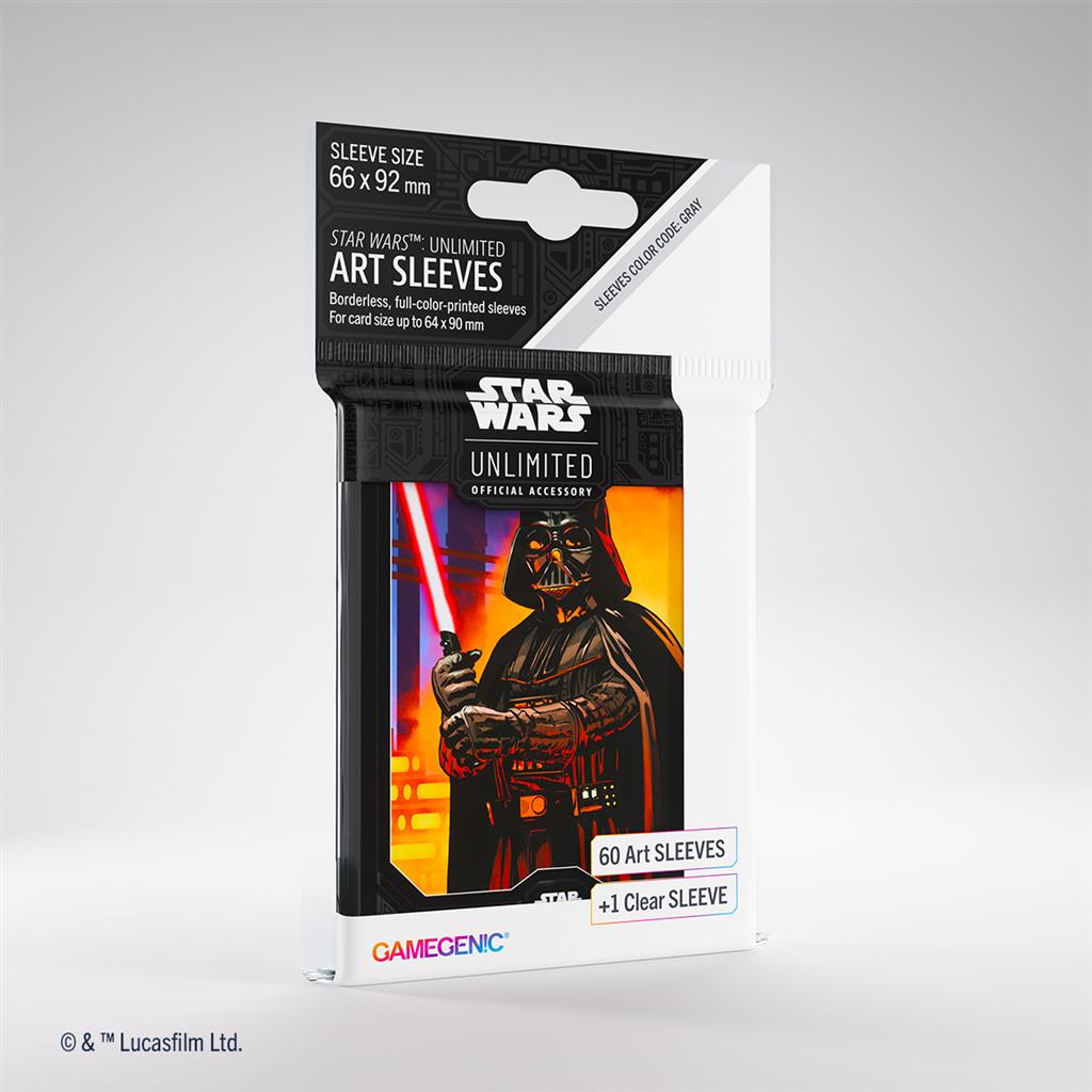 Gamegenic Star Wars: Unlimited Art Sleeves Varianta: Vader
