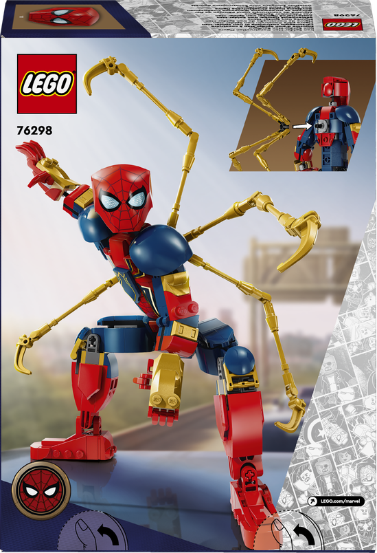LEGO® Sestavitelná figurka: Iron Spider-Man 76298 Obrázek