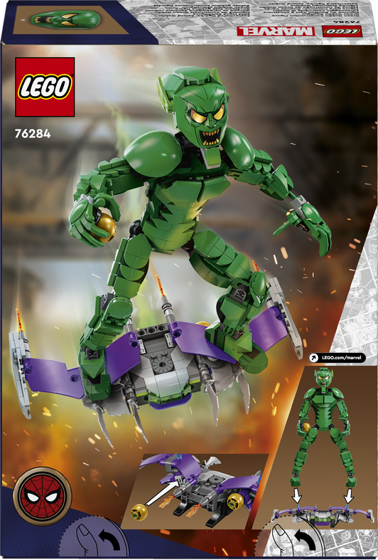 LEGO® Sestavitelná figurka: Zelený Goblin 76284 Obrázek