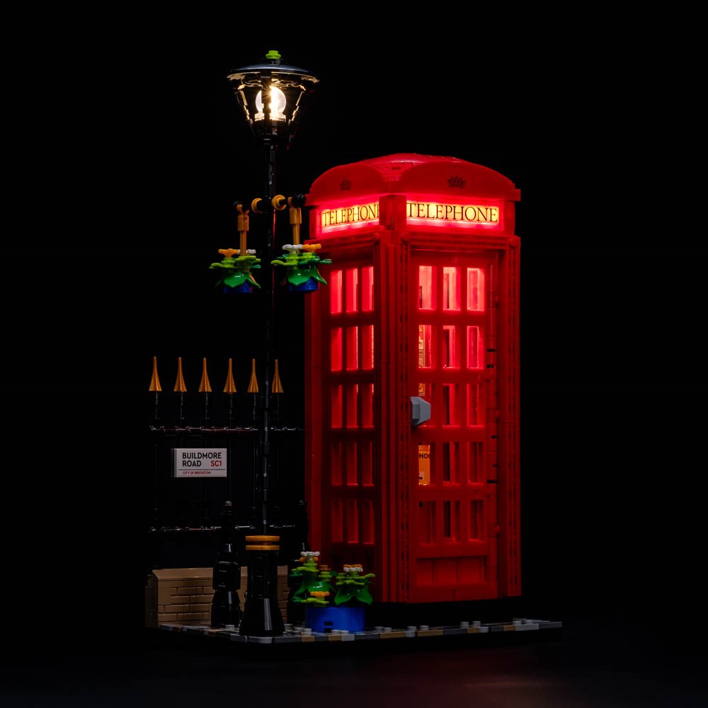 Light my Bricks Sada světel - LEGO Red London Telephone Box 21347