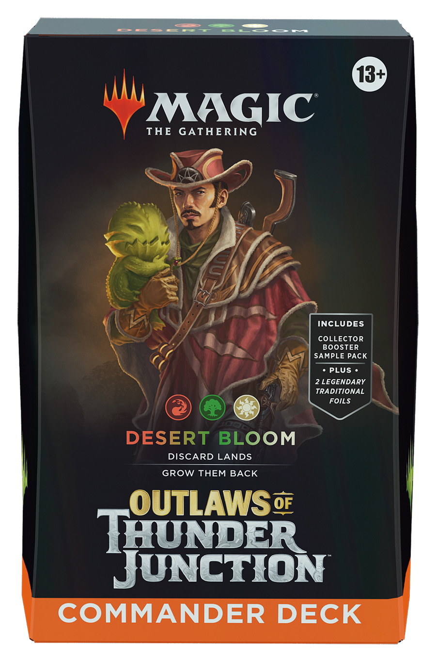 Wizards of the Coast Magic The Gathering - Outlaws of Thunder Junction Commander Deck Varianta: Desert Bloom