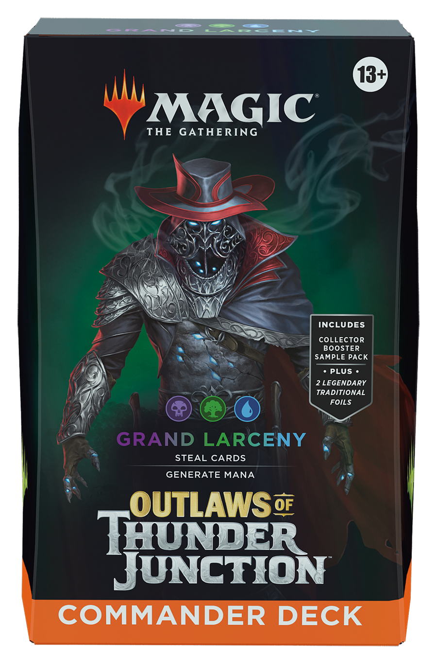 Wizards of the Coast Magic The Gathering - Outlaws of Thunder Junction Commander Deck Varianta: Grand Larceny
