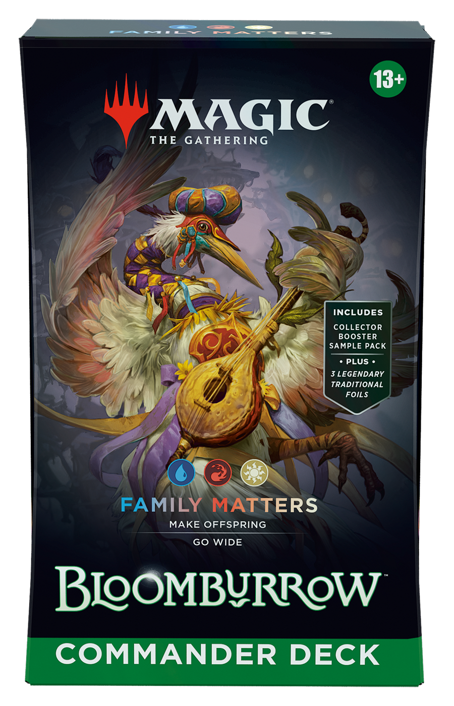 Wizards of the Coast Magic The Gathering - Bloomburrow Commander Deck Varianta: Family Matters