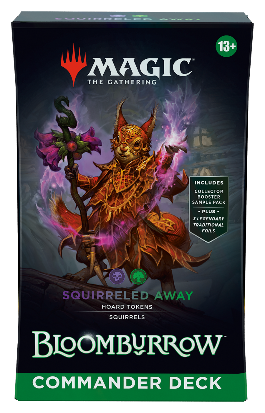 Wizards of the Coast Magic The Gathering - Bloomburrow Commander Deck Varianta: Squirreled Away