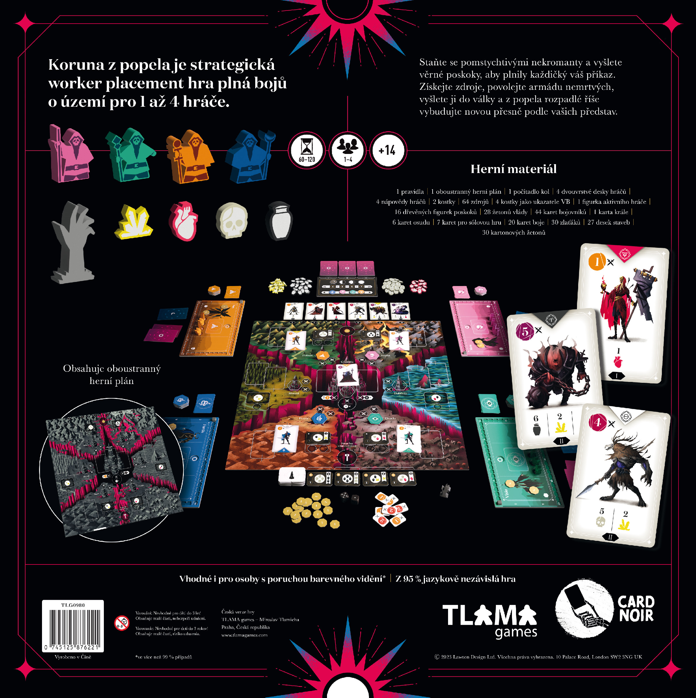 TLAMA games Koruna z popela Obrázek