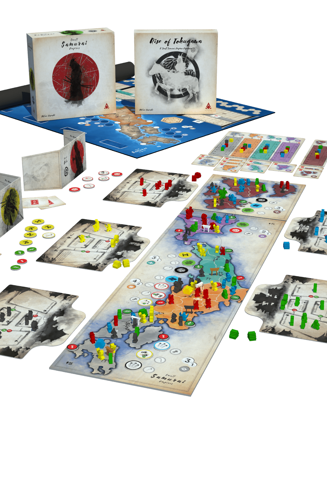 Archona Games Small Samurai Empires: Rise of Tokugawa Obrázek