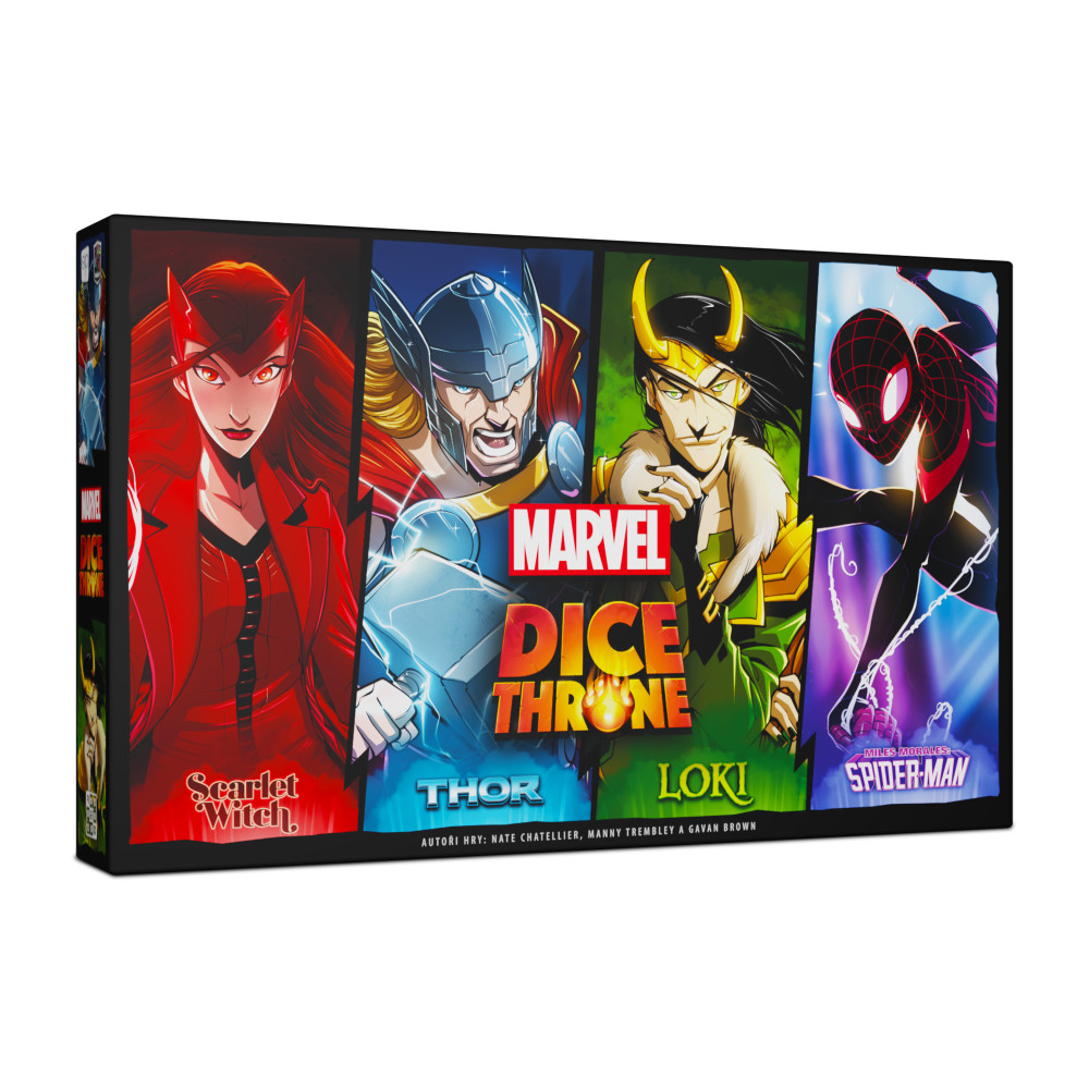 REXhry Marvel Dice Throne CZ: Sada 1 a 2 + Sada promo karet