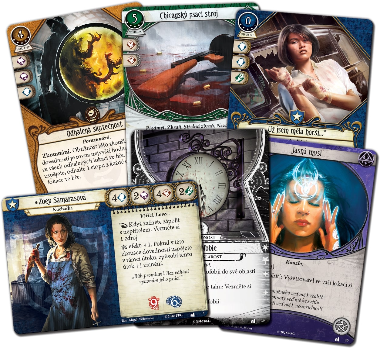 Blackfire CZ Arkham Horror: Karetní hra - Odkaz Dunwiche (rozšíření pro vyšetřovatele) Obrázek