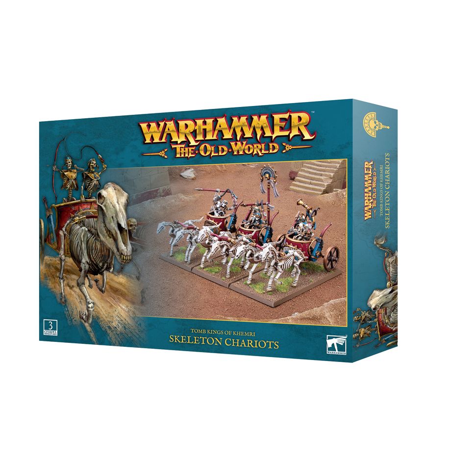 Games Workshop Warhammer: The Old World -  Tomb Kings of Khemri: Skeleton Chariots