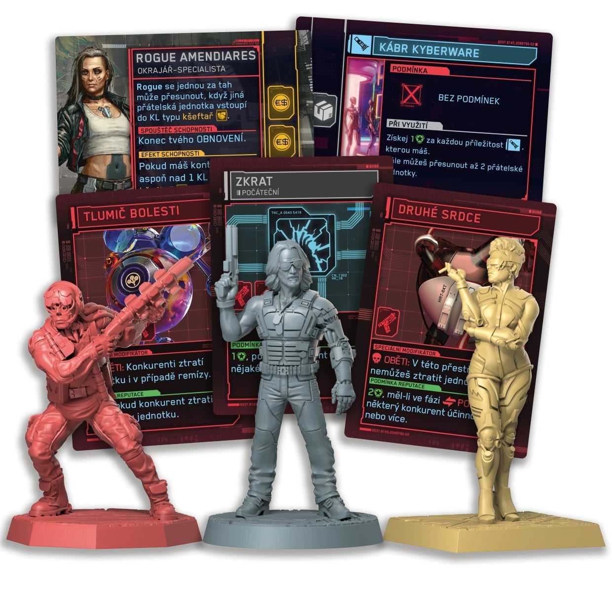 Blackfire CZ Cyberpunk 2077: Gangy Night City (Desková hra) Obrázek