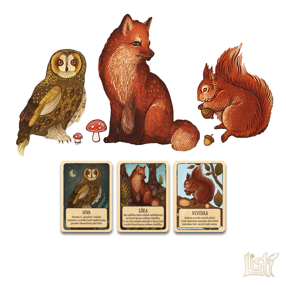 TLAMA games Listí Obrázek