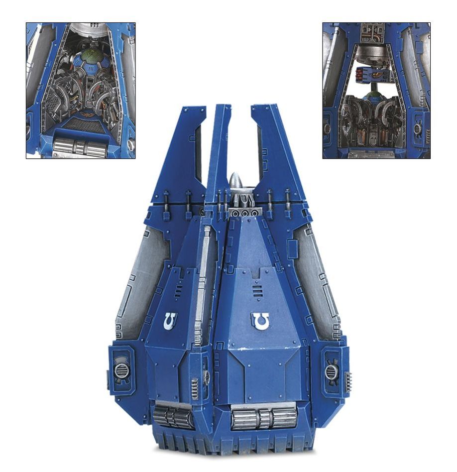 Games Workshop Legions Imperialis: Legion Drop Pods (Warhammer 40,000) Obrázek