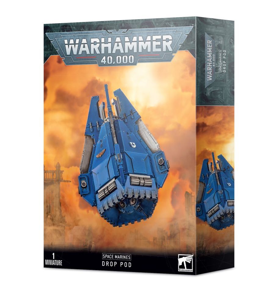 Games Workshop Legions Imperialis: Legion Drop Pods (Warhammer 40,000)