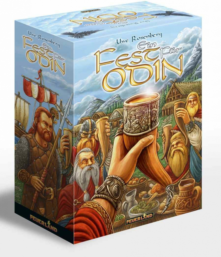 Feuerland Spiele A Feast for Odin DE (německy, Ein Fest für Odin)