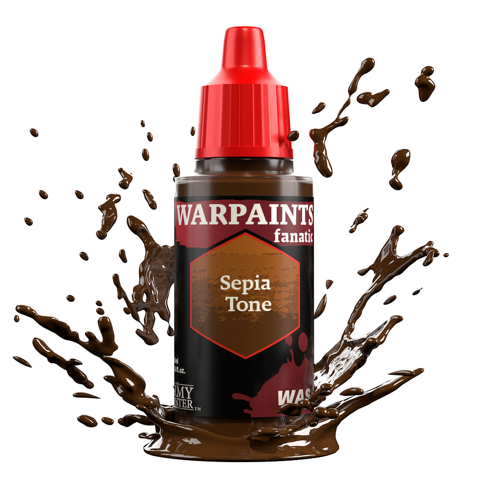 Army Painter - Warpaints Fanatic Wash: Sepia Tone
