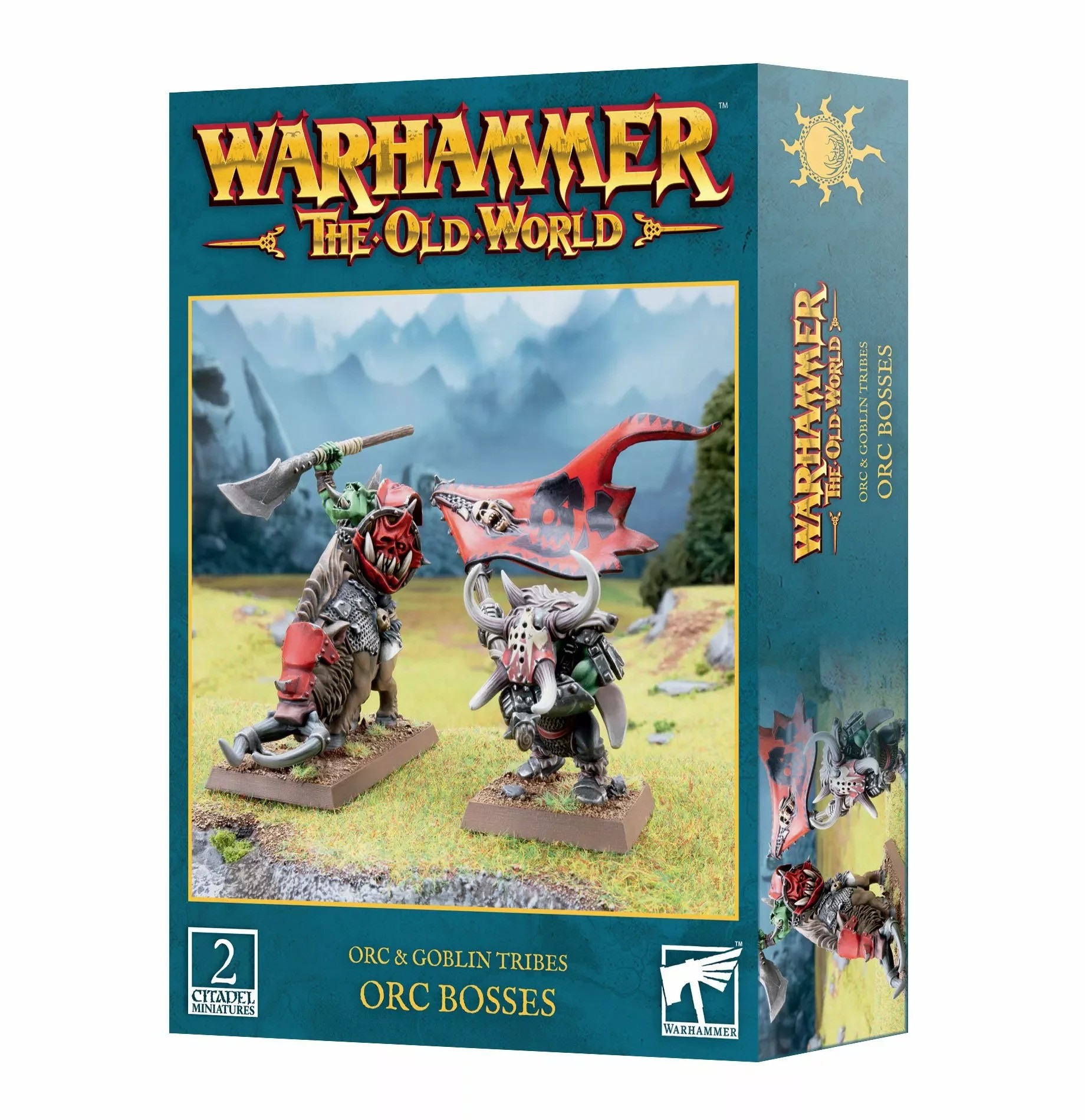 Games Workshop Warhammer: The Old World - Orc & Goblin Tribes - Orc Bosses