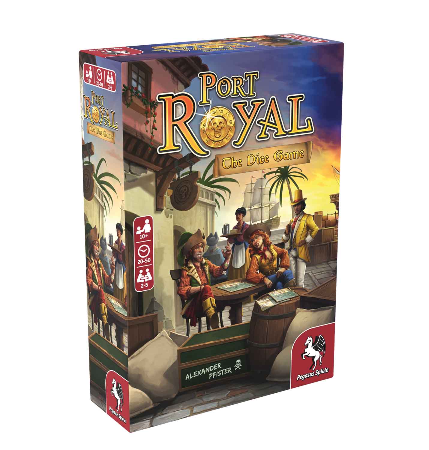 Pegasus Spiele Port Royal – The Dice Game (anglická verze)