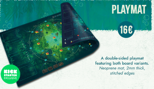 KELP: Shark vs. Octopus - Playmat Kickstarter Deluxe edice