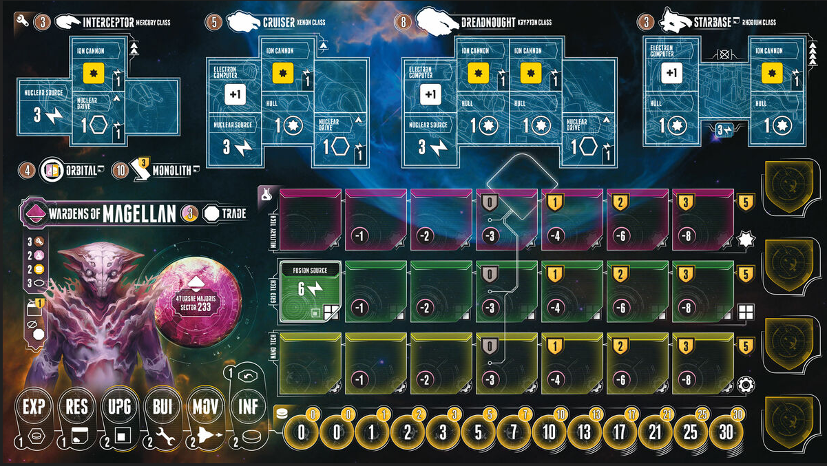 Lautapelit.fi Eclipse - 2nd Dawn: Seekers (ENG) Obrázek