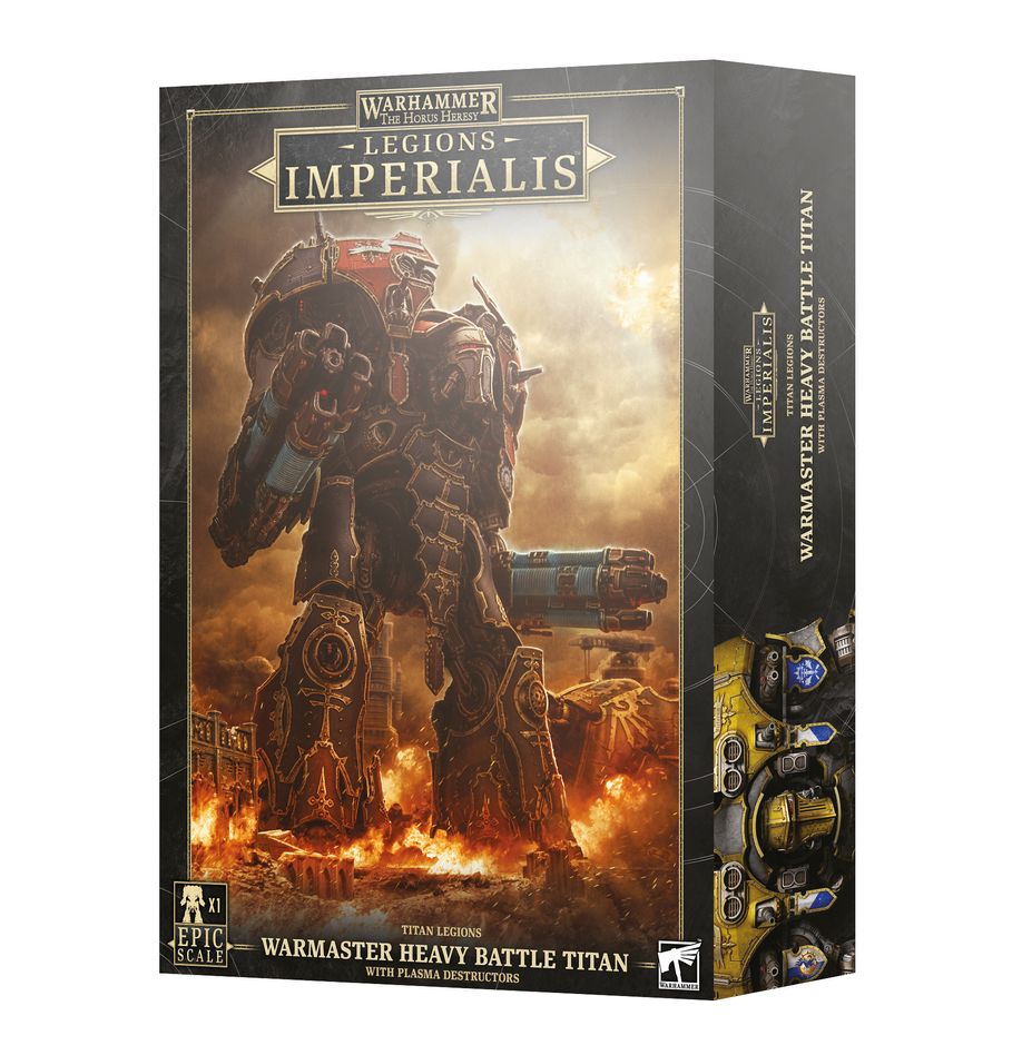 Games Workshop Horus Heresy: Warmaster Heavy Battle Titan with Plasma Destructors