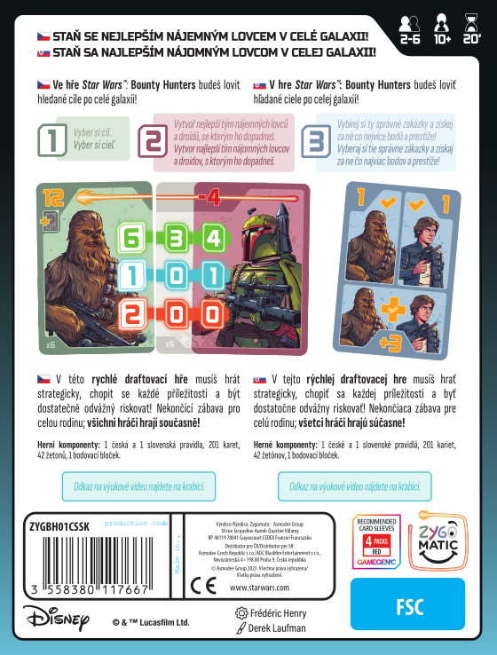 Blackfire CZ Star Wars: Bounty Hunters (česky) + promo podložka Obrázek