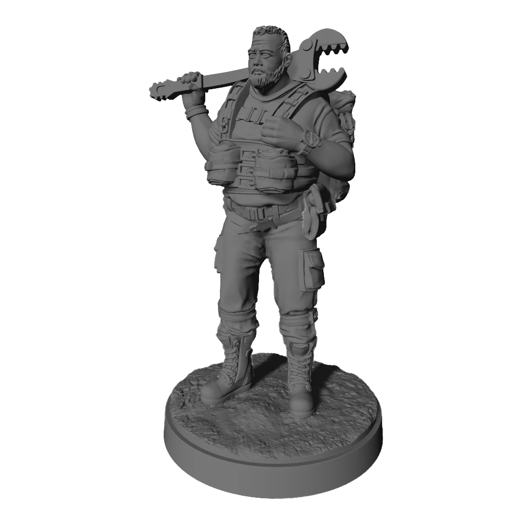 Tabletopper games Under our Sun - TECHNICIAN character - sundrop Obrázek