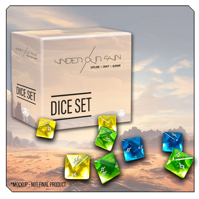Tabletopper games Under our Sun - Dice sets