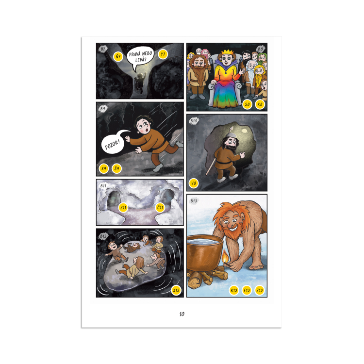 Albi Poklad lesních skřítků - Gamebook Obrázek