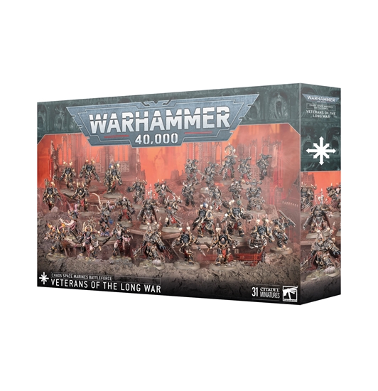 Games Workshop Chaos Space Marines Battleforce: Veterans of the Long War (Warhammer 40,000)
