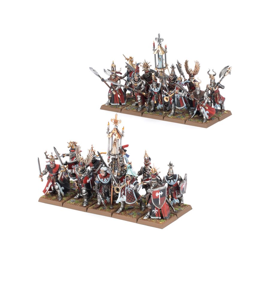 Games Workshop Kingdom of Bretonnia: Knights of the Realm on Foot (Warhammer: The Old World) Obrázek