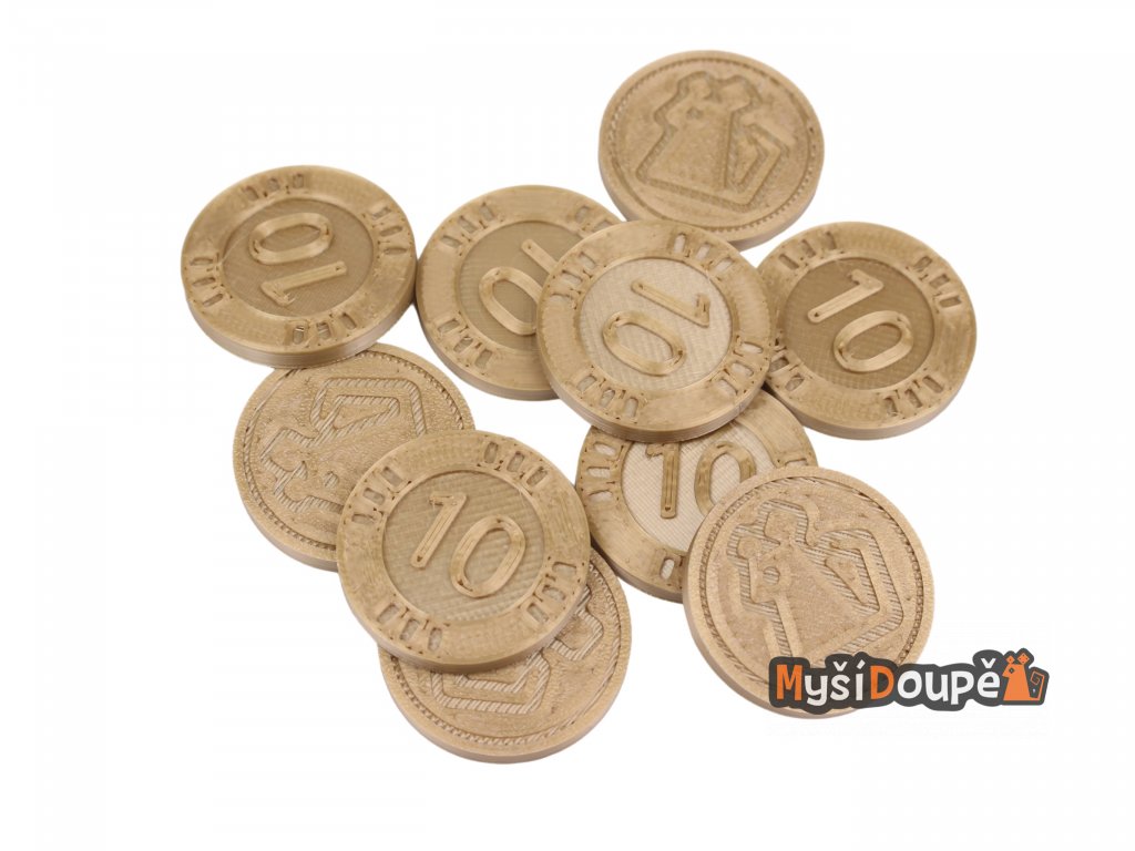 Levně Myší Doupě Univerzální herní mince Varianta: Mince 10