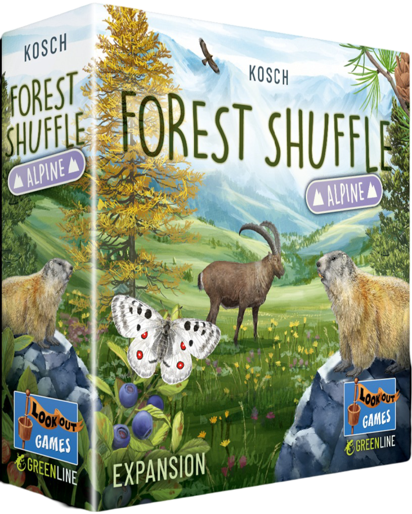Lookout Games Forest Shuffle: Alpine Expansion Obrázek