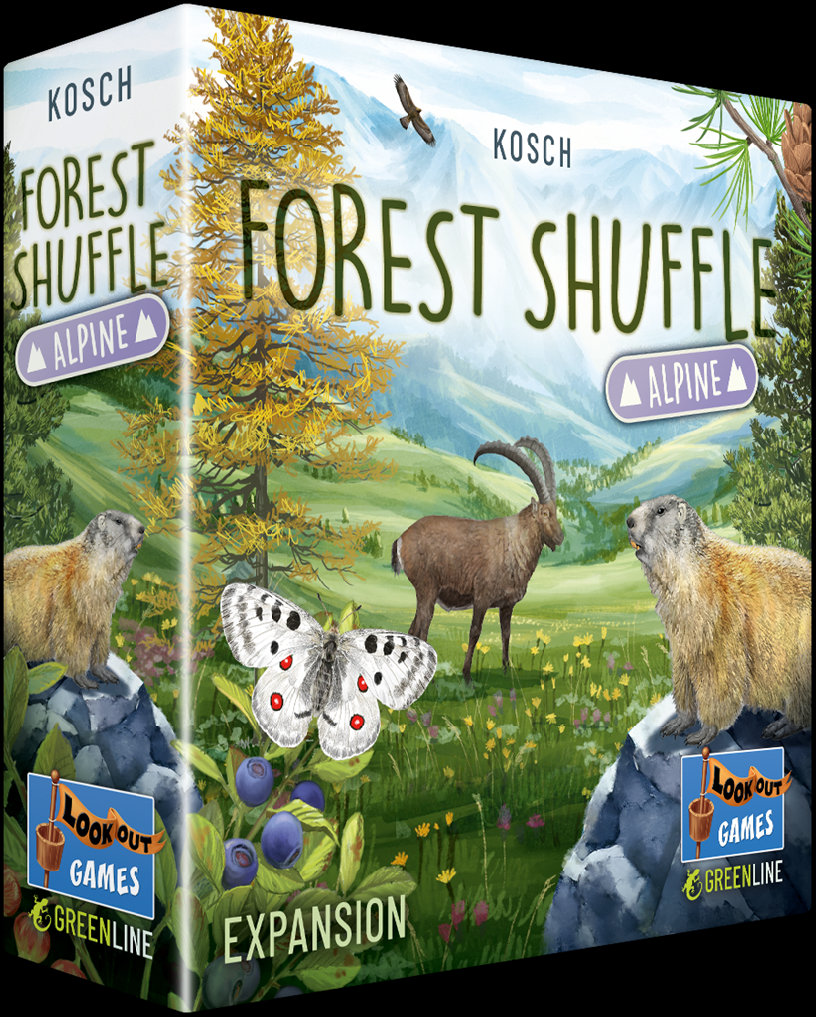 Lookout Games Forest Shuffle: Alpine Expansion