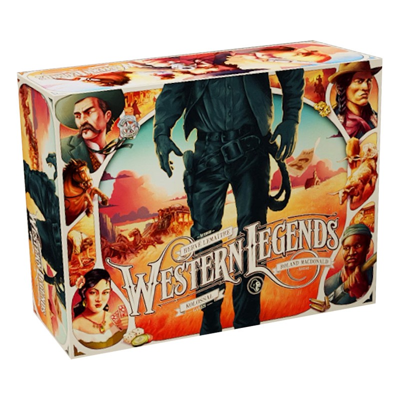 Kollosal Games Western Legends : Bundle (Big Box, Insert, Promo Cards)